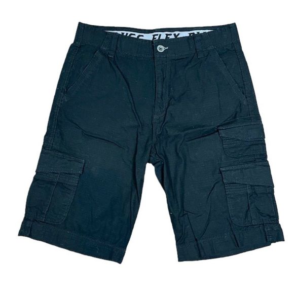 Plugg Shorts Plugg Flex Mens Cargo Shorts Black 32 Poshmark